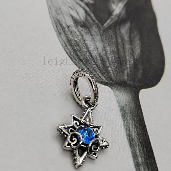 Pandora Cinderella Blue Star Pendant - Picture 2 of 6